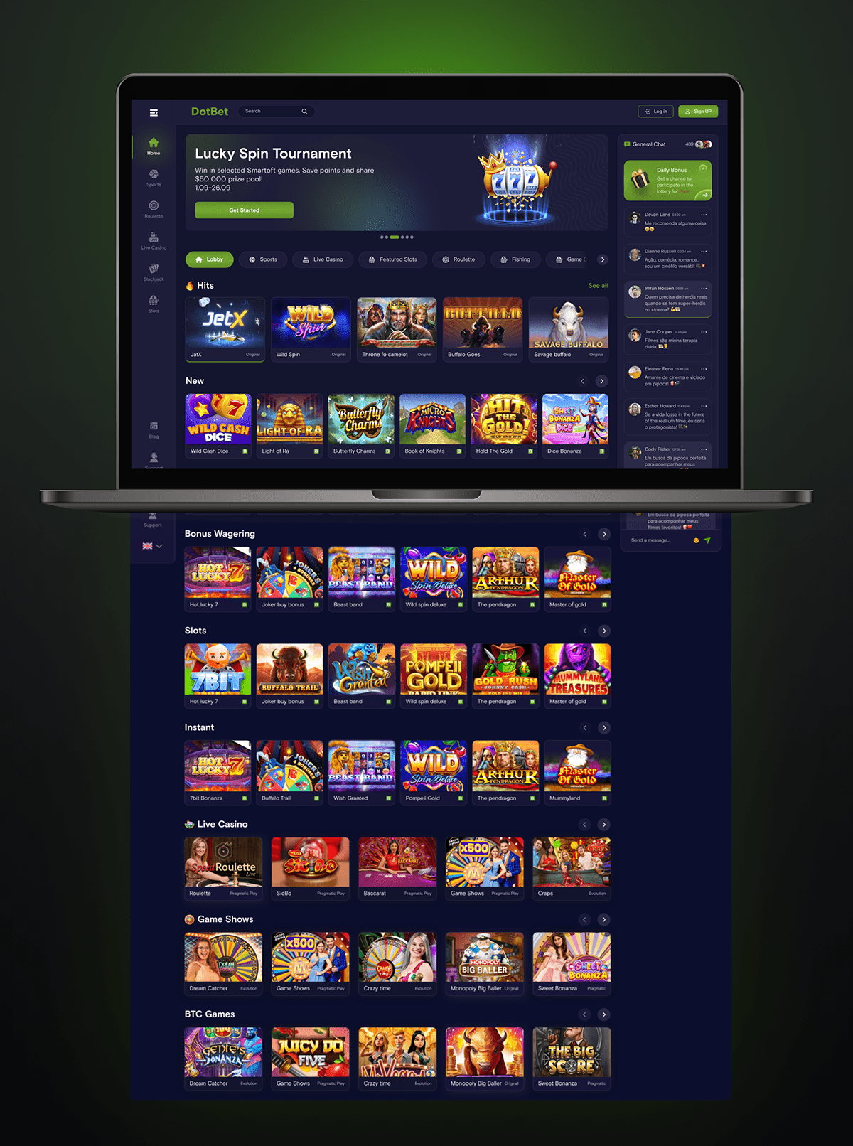 Instant Casino casino avec Trustly