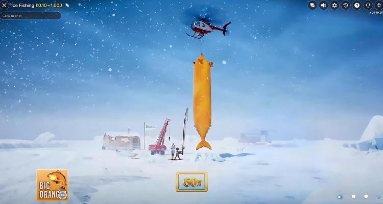 Image: Experience the Thrill of Ice Fishing in the UK with Live Casino Gaming